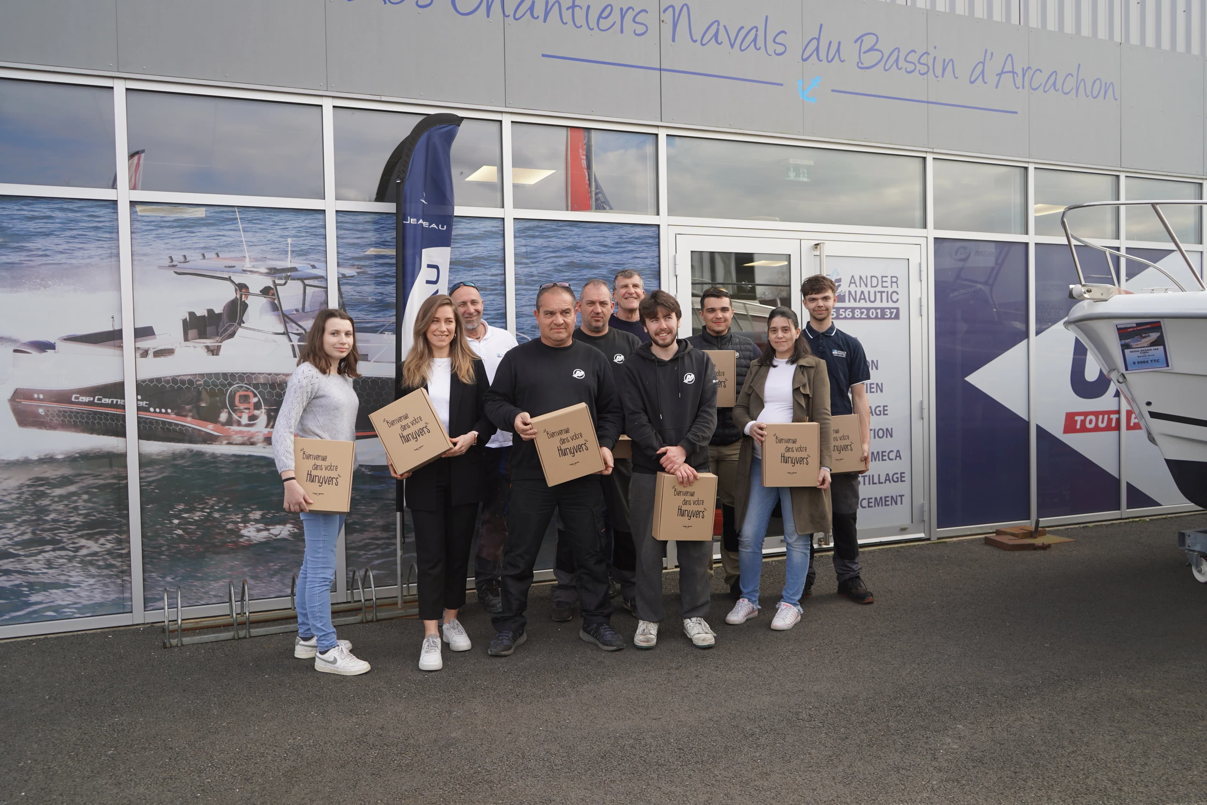 Découvrez l’équipe des Chantiers Navals du Bassin d'Arcachon !