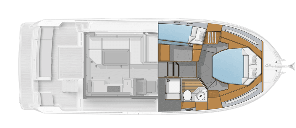 BENETEAU SWIFT TRAWLER 37 FLY - Photo 15