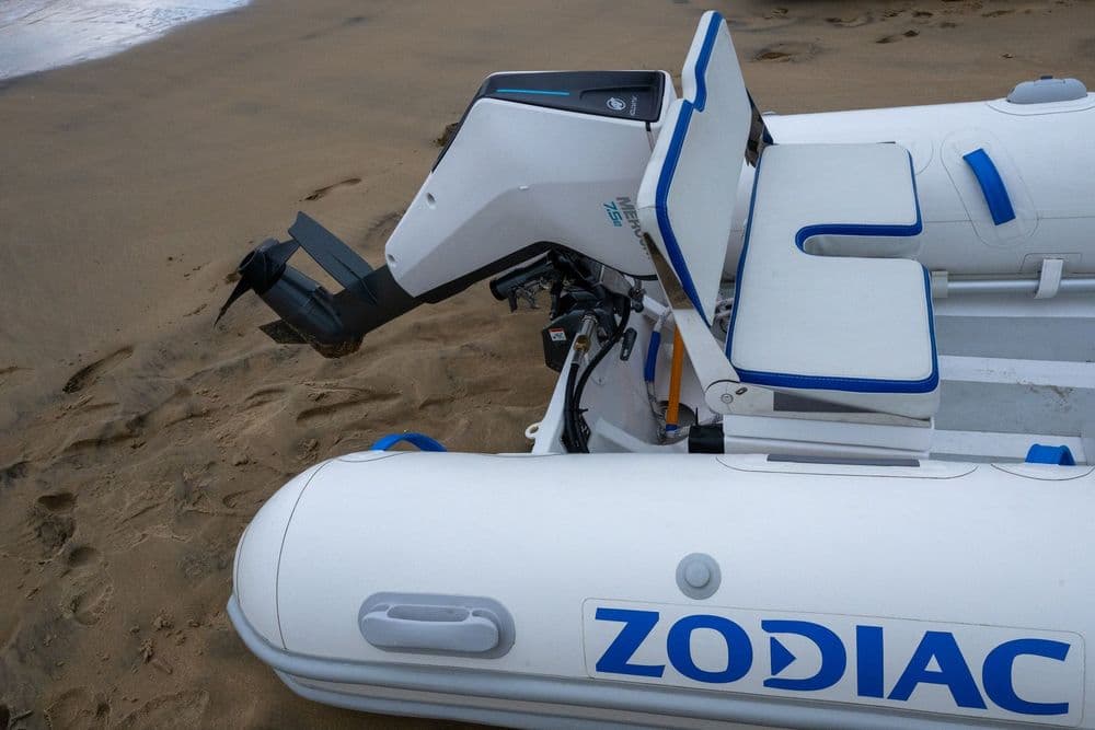 ZODIAC NOMAD 3.6 RIB ALU NEO BLANC - Photo 3