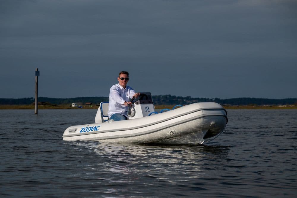 ZODIAC NOMAD 3.6 RIB ALU NEO BLANC - Photo 1